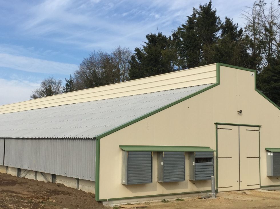 Couverture pour bâtiments agricoles